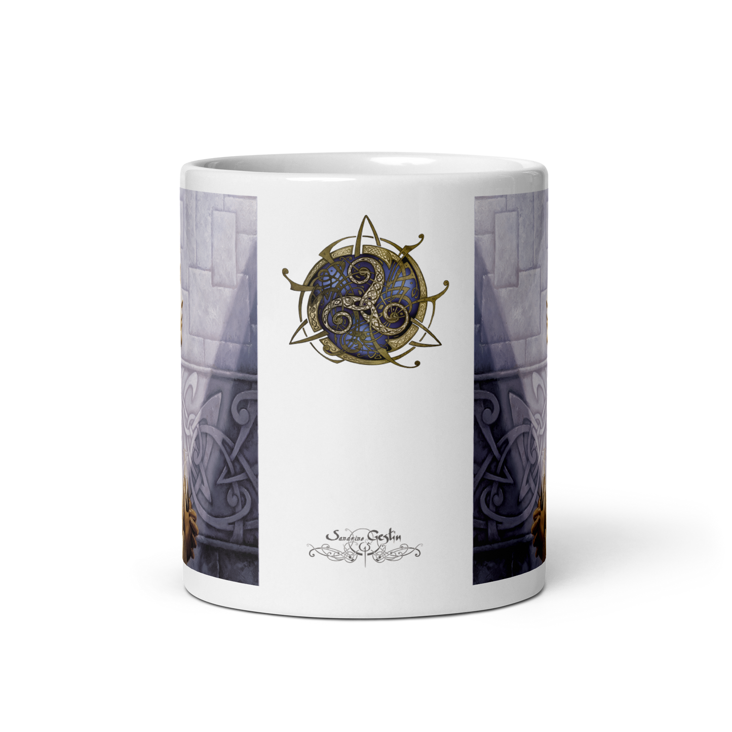 Mug GALADRIEL v1 (Blanc Brillant)