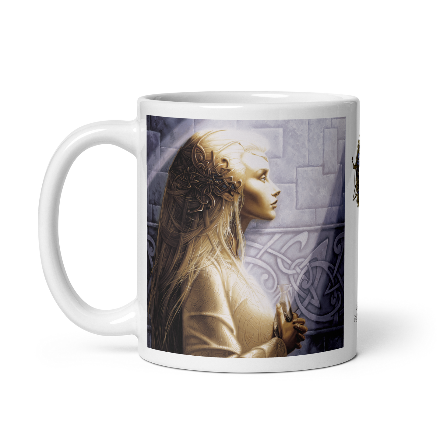 Mug GALADRIEL v1 (Blanc Brillant)