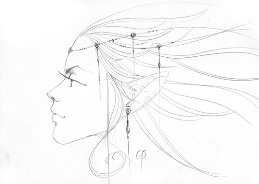 Dédicace TIRAGE d'ART "petit mot et DESSIN"