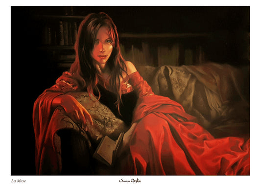 La Muse - Tirage d'art A4